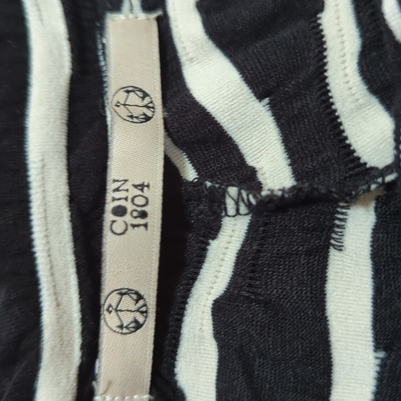 Coin 1804 Women's Striped Stretch Maxi Skirt Size Medium - Picture 4 of 5